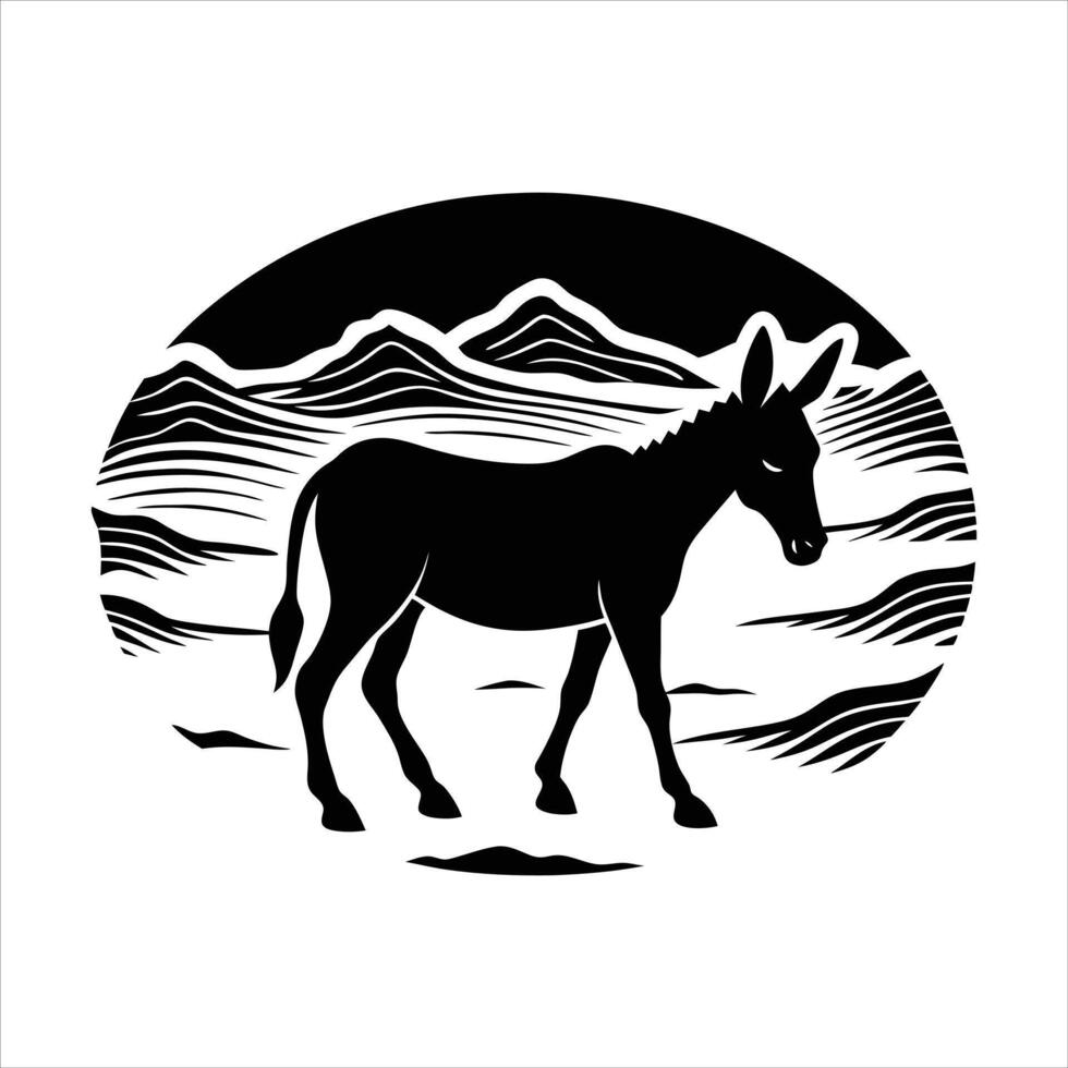 Mule Walking Vectors
