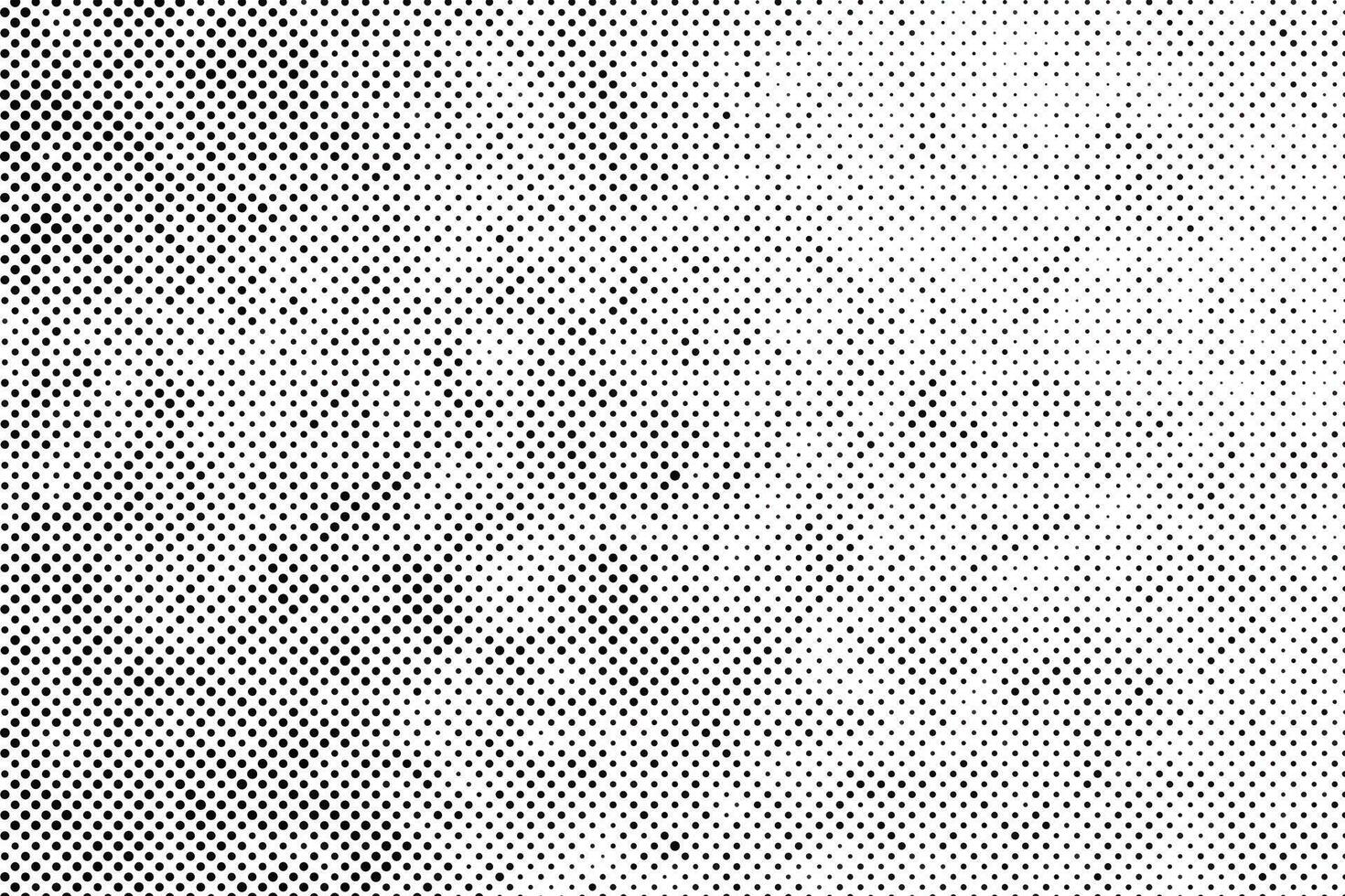 Grunge black abstract halftone dots texture effect. vector