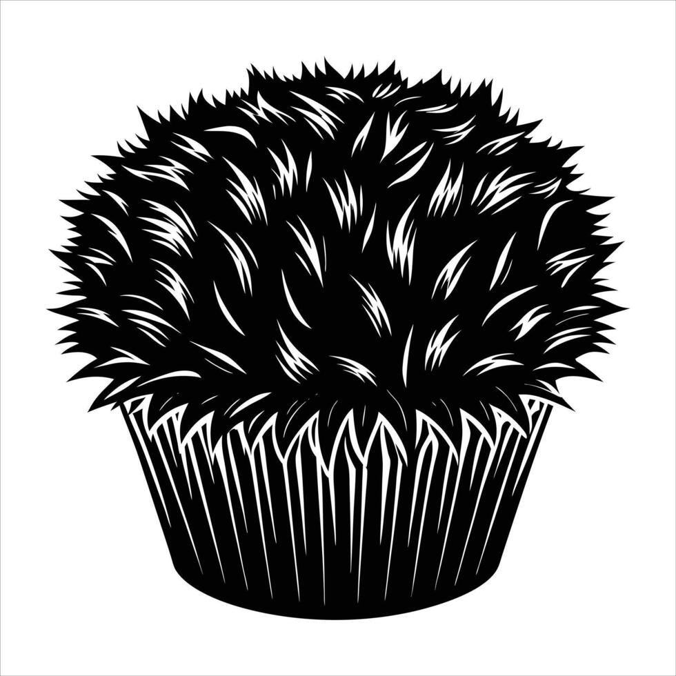Cupcake Minimalist and Simple vector