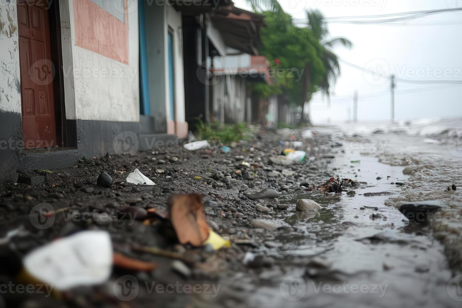 A street in the town of san juan, puerto rico, on october 30 photo