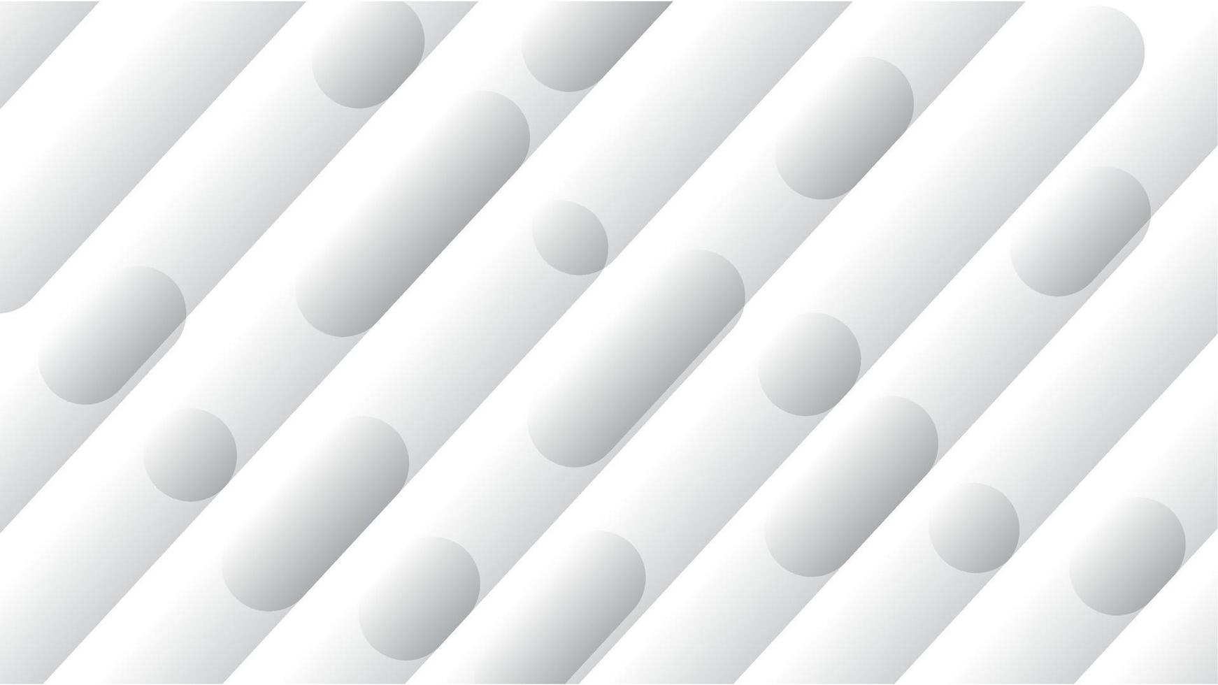 Abstract white Geometric banner design background. vector
