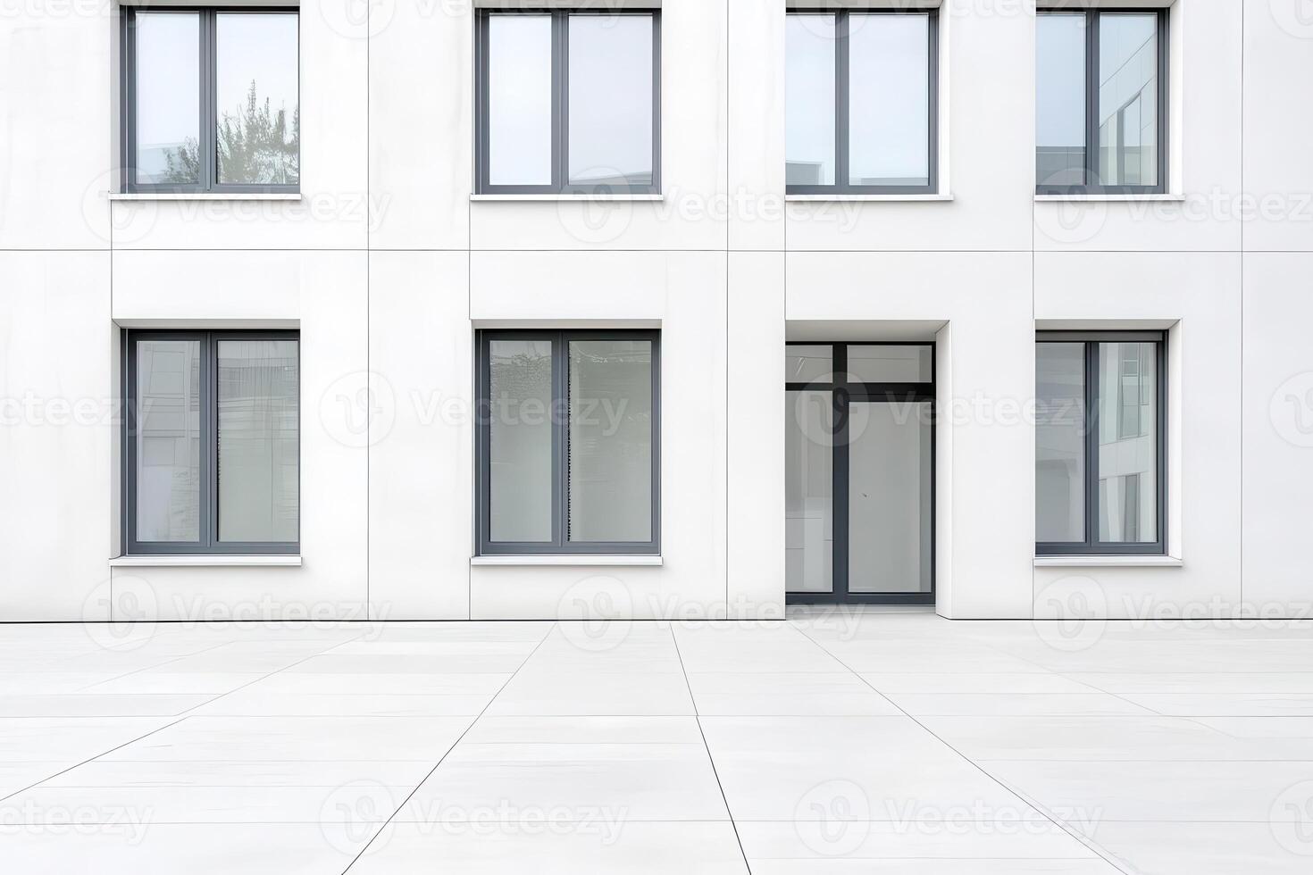 Minimalist architecture captured with desaturated tones, sharp geometric lines, and a subtle contrast aesthetic. photo