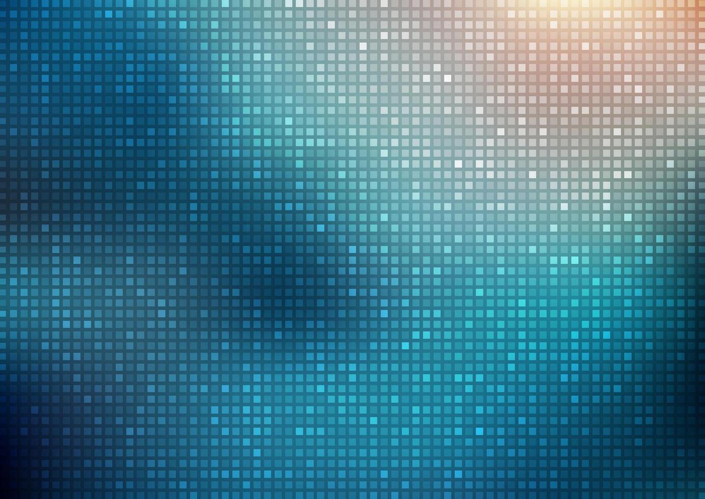 Modern tech background with halftone squares design vector