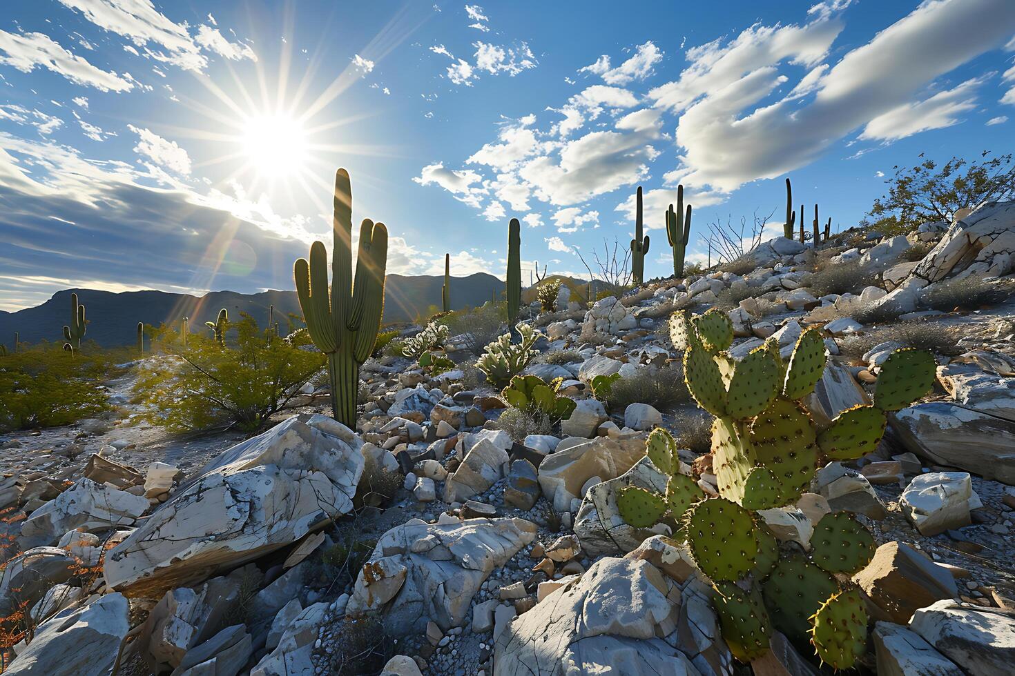 Majestic Desert Landscape photo