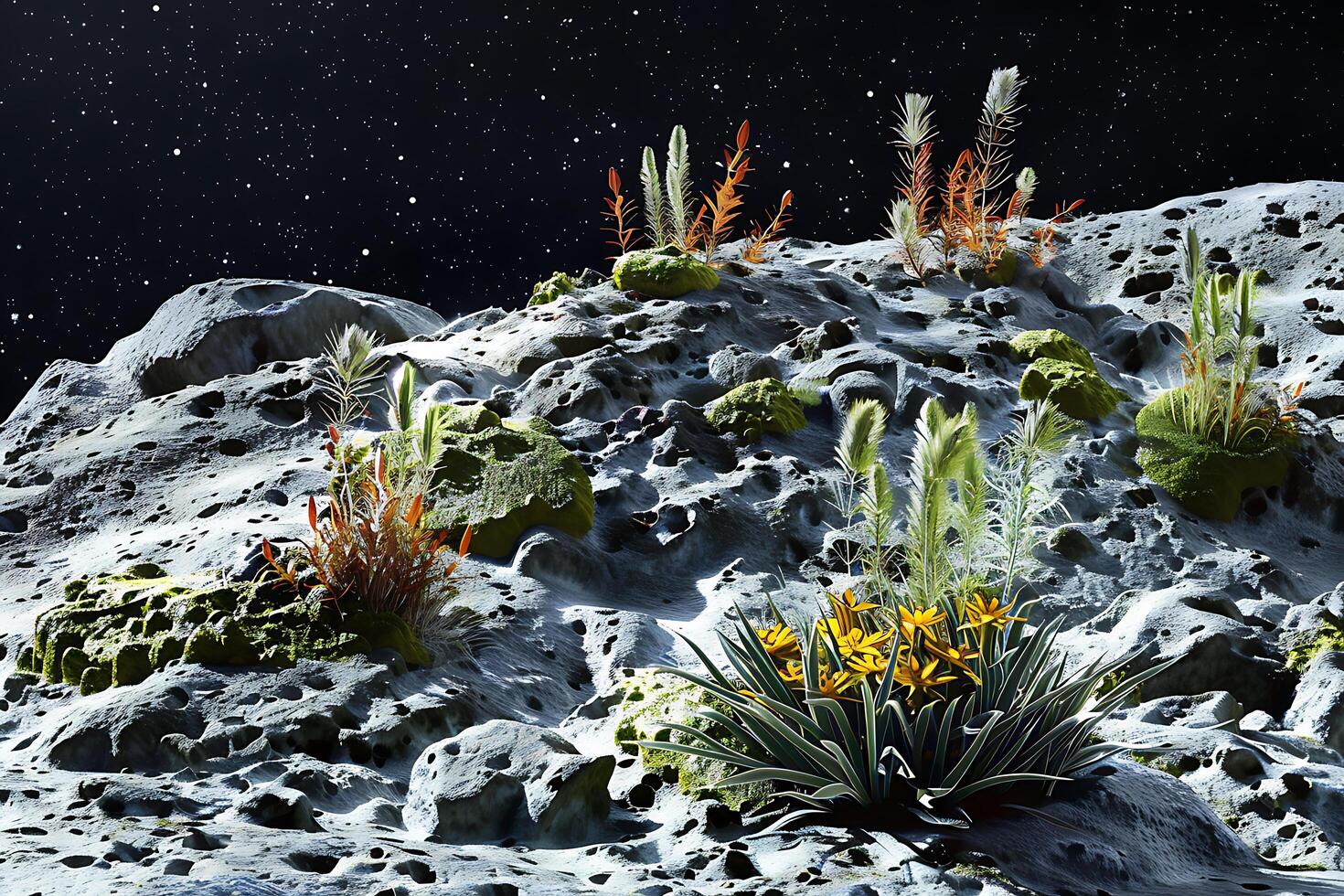 The Harsh Beauty of an Alien Landscape photo