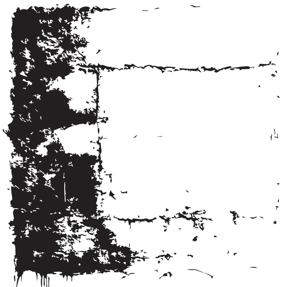 Stained Grunge Surface for Gritty and Rough Graphic Design vector