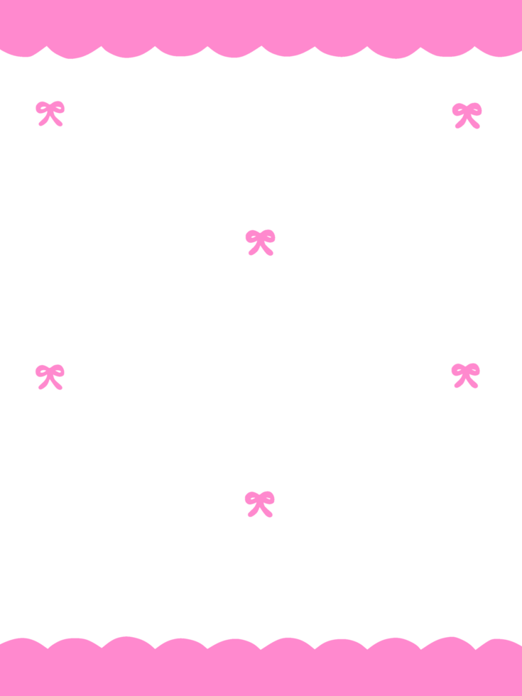 pink background with ribbon png