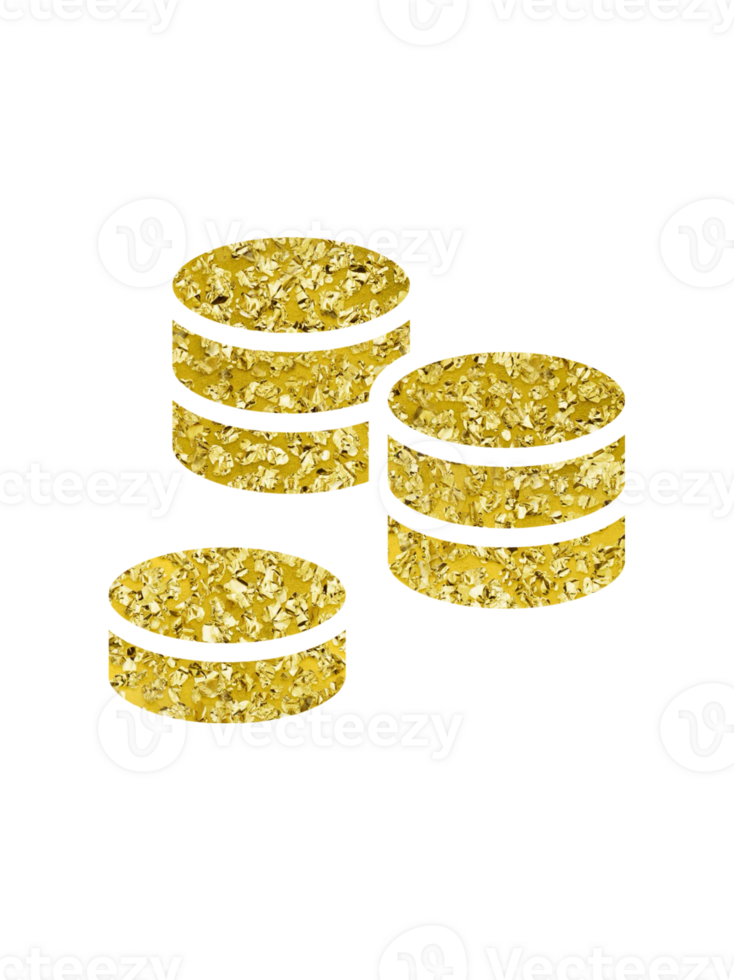 Money, gold, coins. Finance icons. png