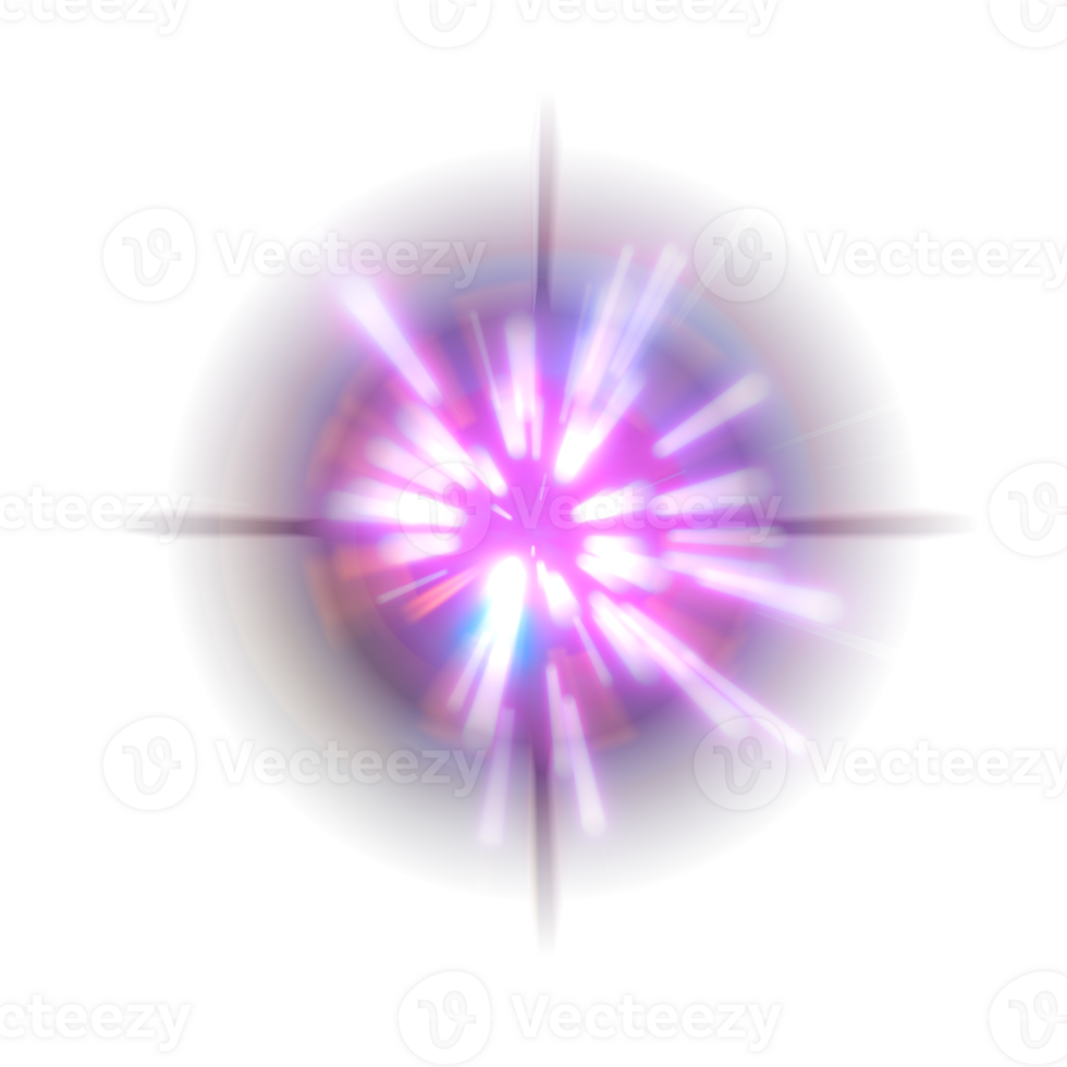 A purple starburst colorful png