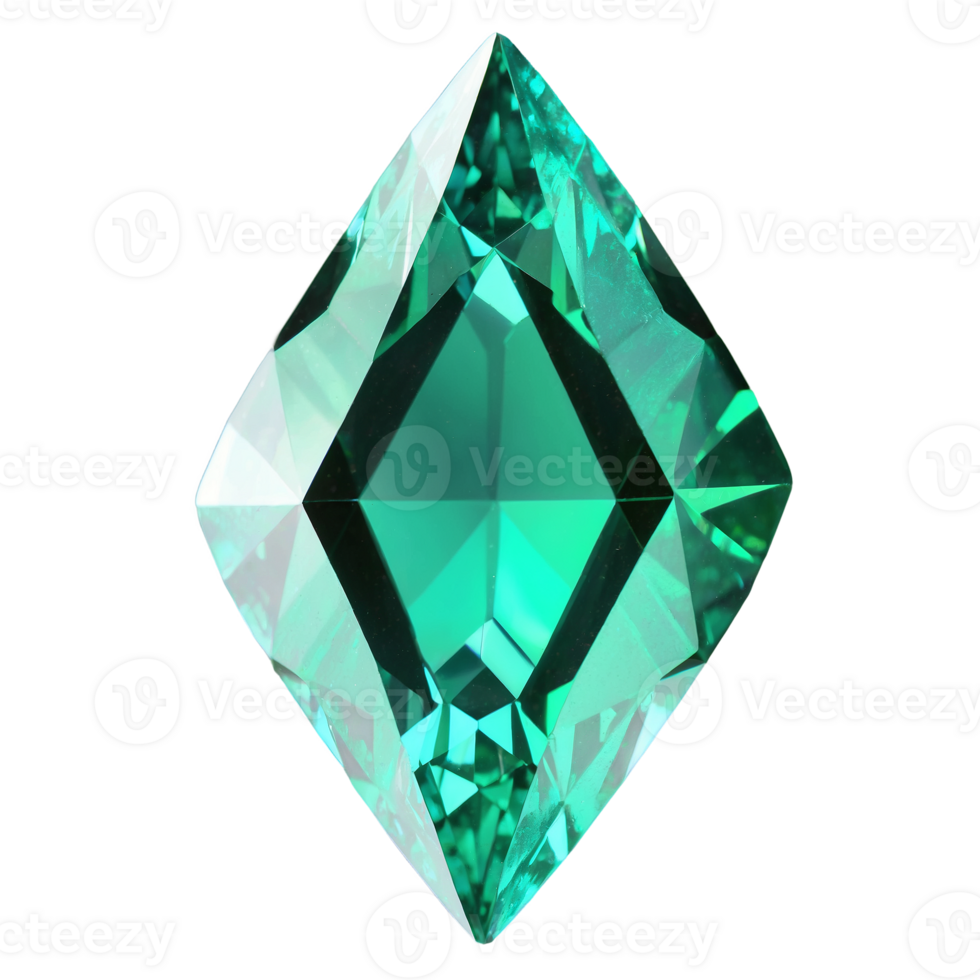 A green diamond is shown in this image png