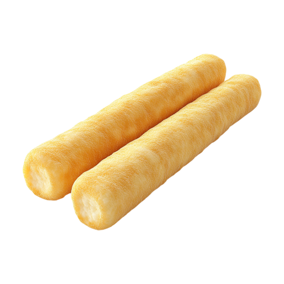 two pieces of bread on a transparent background png