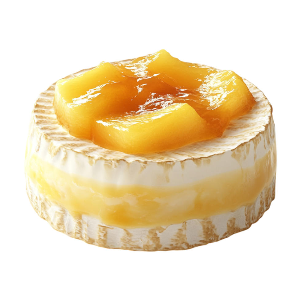 a cheesecake with fruit on top png
