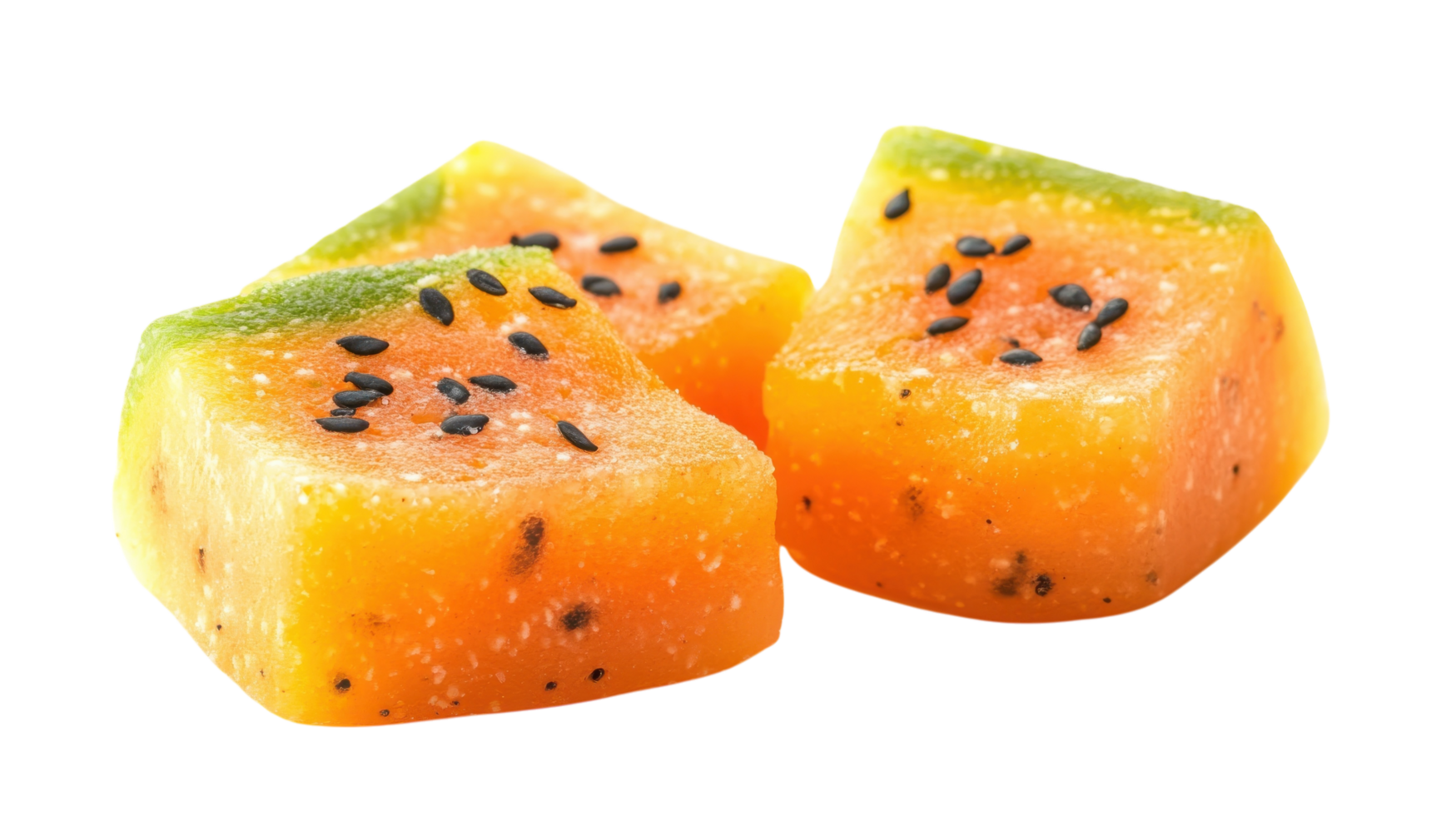 Colorful fruit jelly cubes prepared with vibrant flavors for a delightful treat png