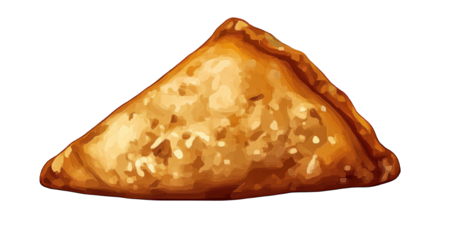 Crispy golden pastry filled with savory ingredients, perfect for snacks or appetizers enjoyed at gatherings png