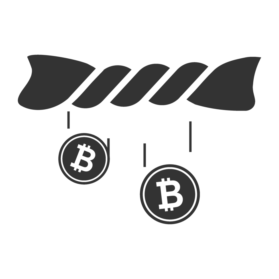 Bitcoin and Cryptocurrency Icons Representing Digital Currency and Blockchain png