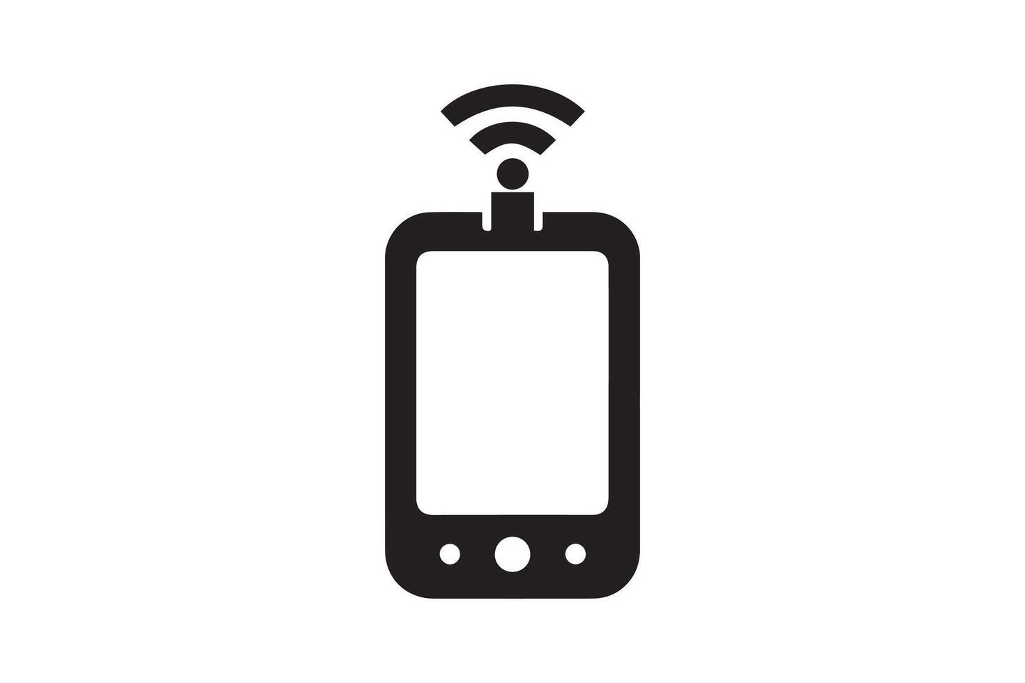 Mobile phone icon illustration vector