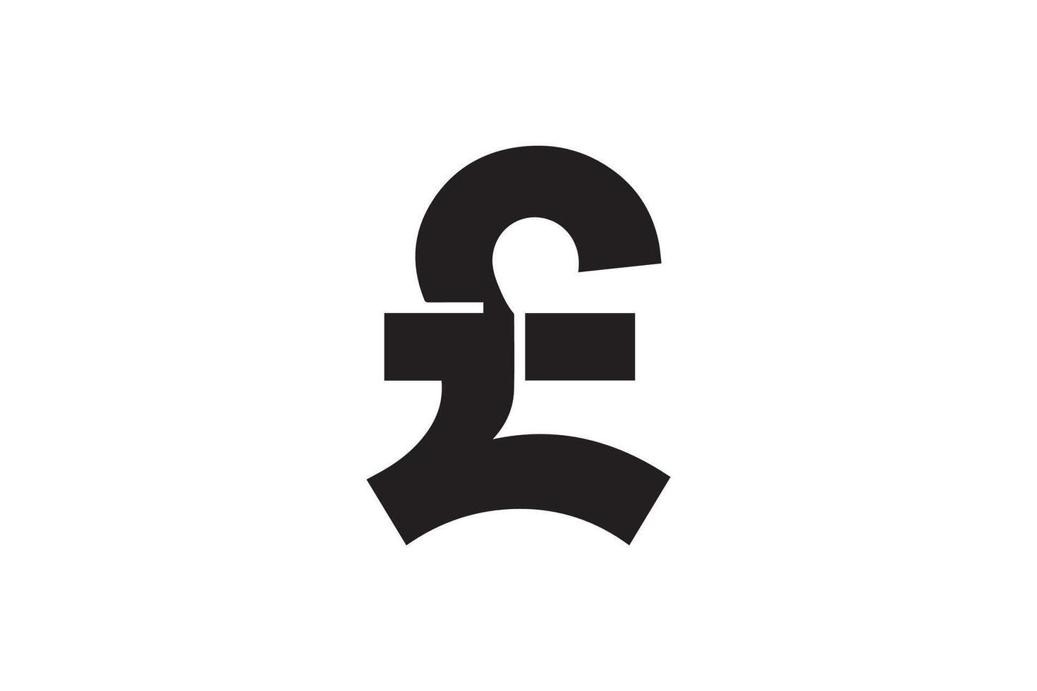 A black and white image of a pound sign vector
