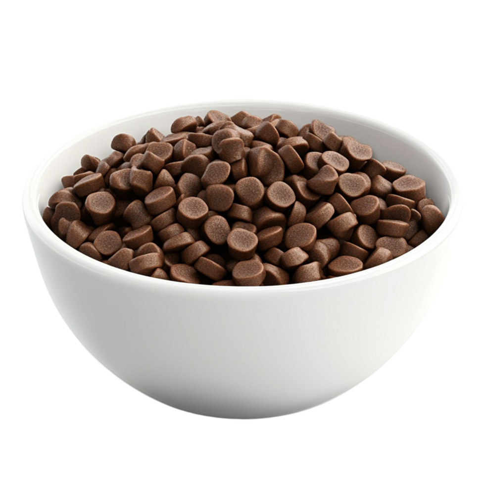 Bowl of Coffee Beans on Transparent Background png