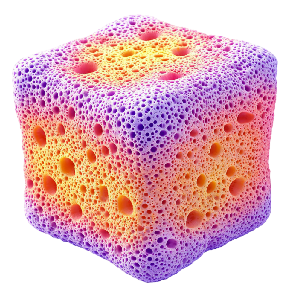 Abstract Cube on Transparent Background png