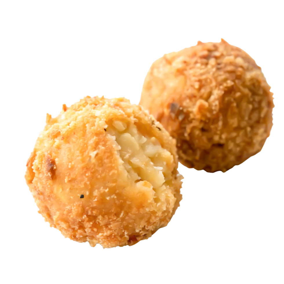Crispy Golden Croquettes Delicious Breaded Potato Balls png