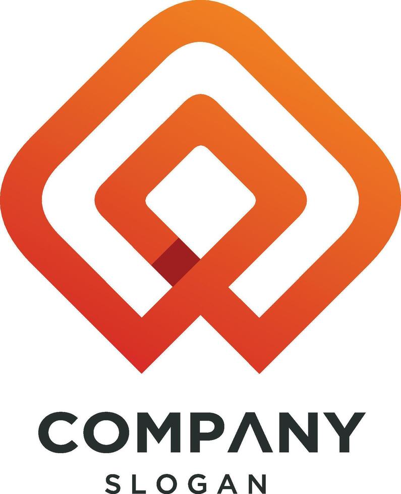 Box infinity company logo design idea vector