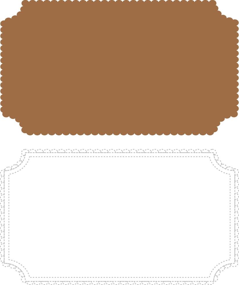 Arabic ornate frame vector
