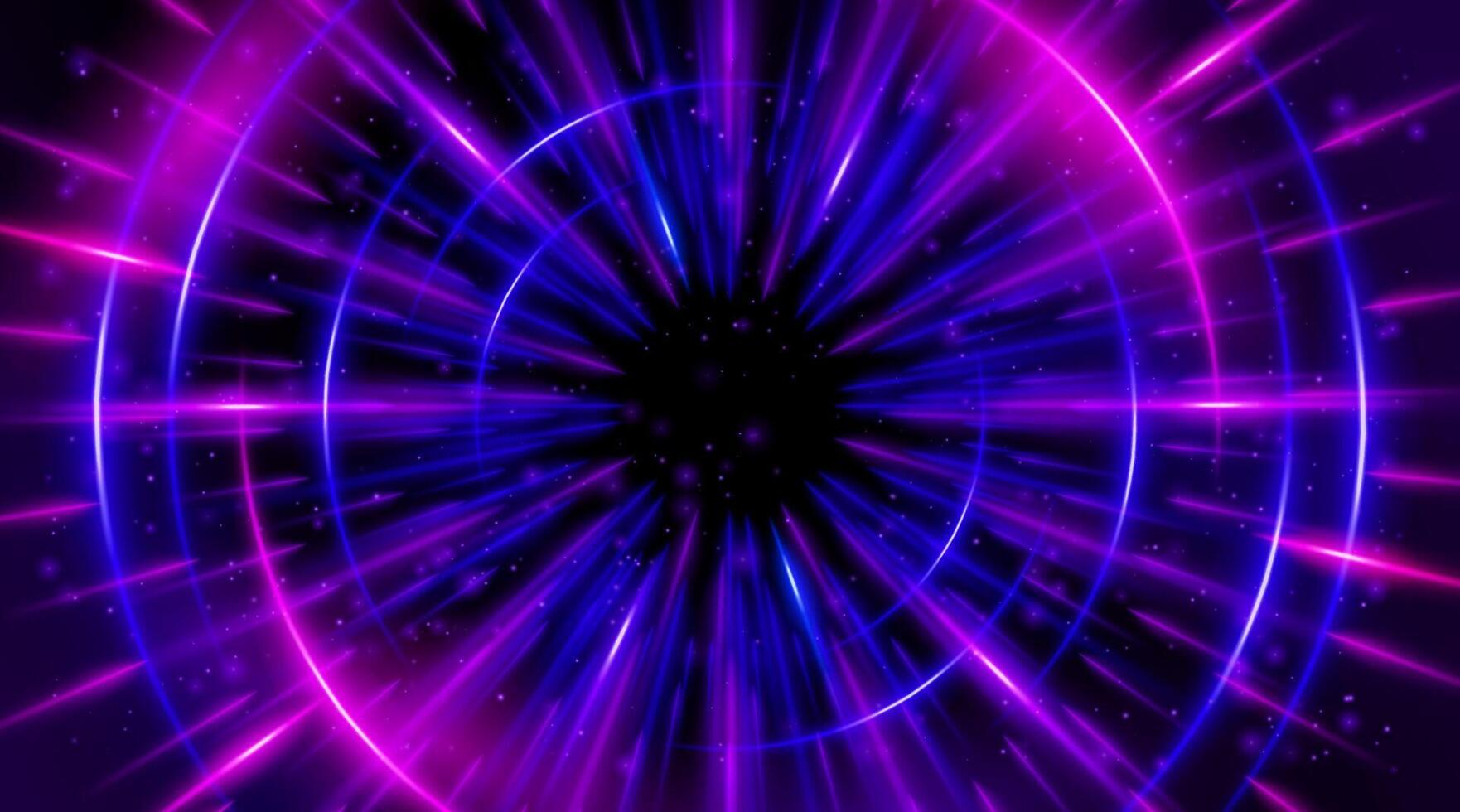 A purple and blue background with a bright light vector