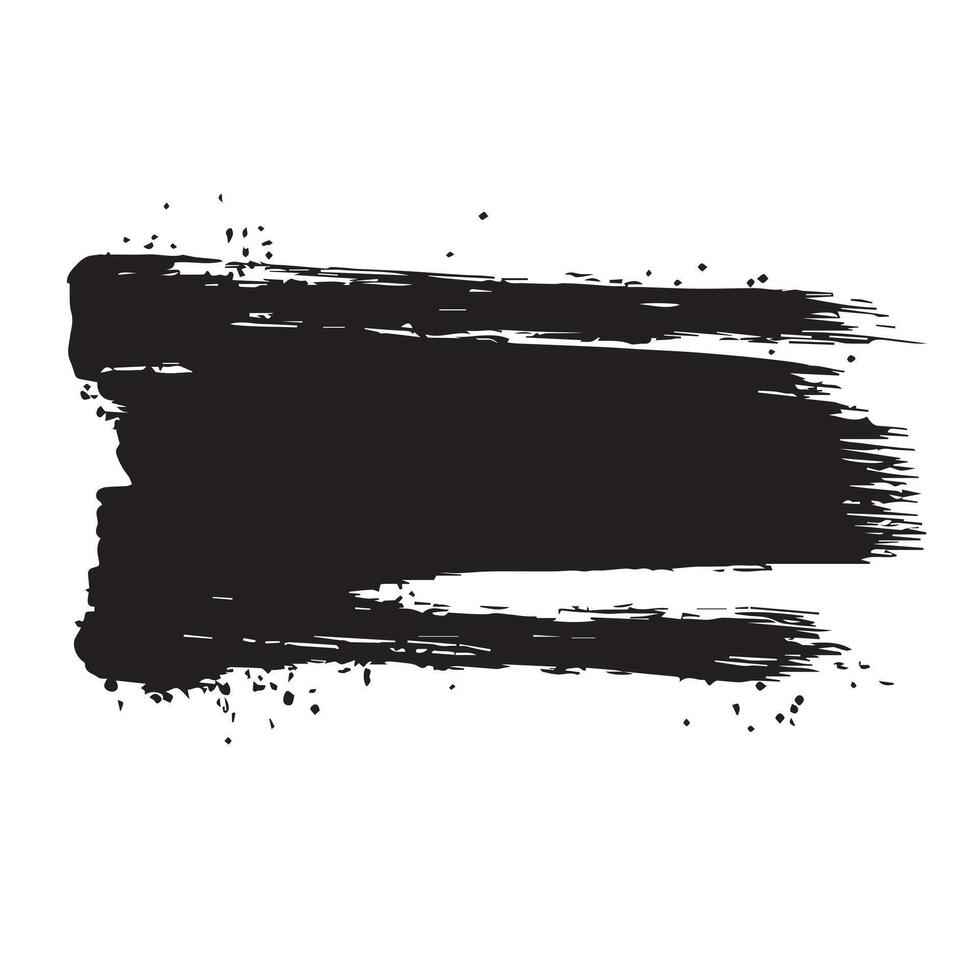 Creative Brush Stroke Elements vector