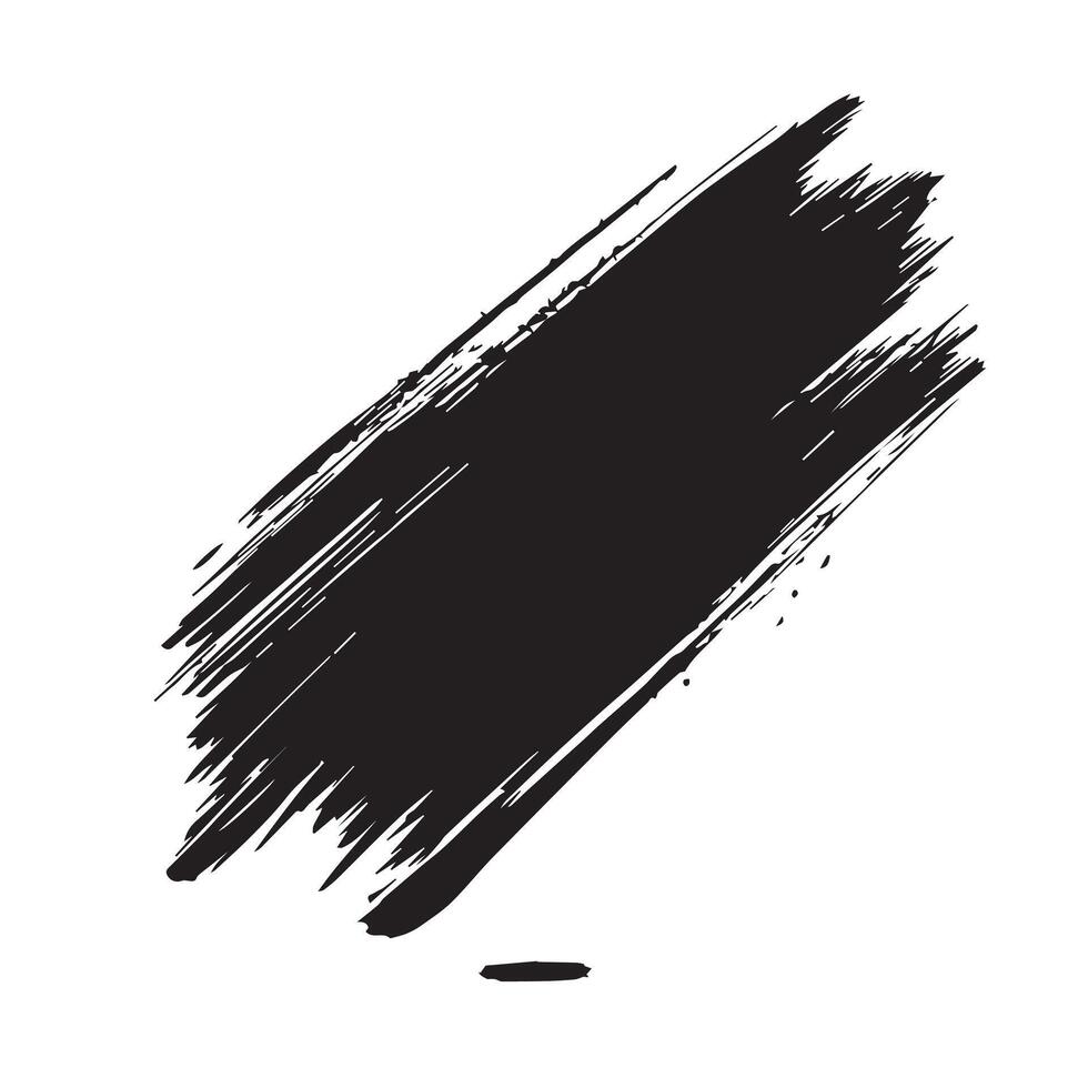 Creative Paint Brush Strokes vector