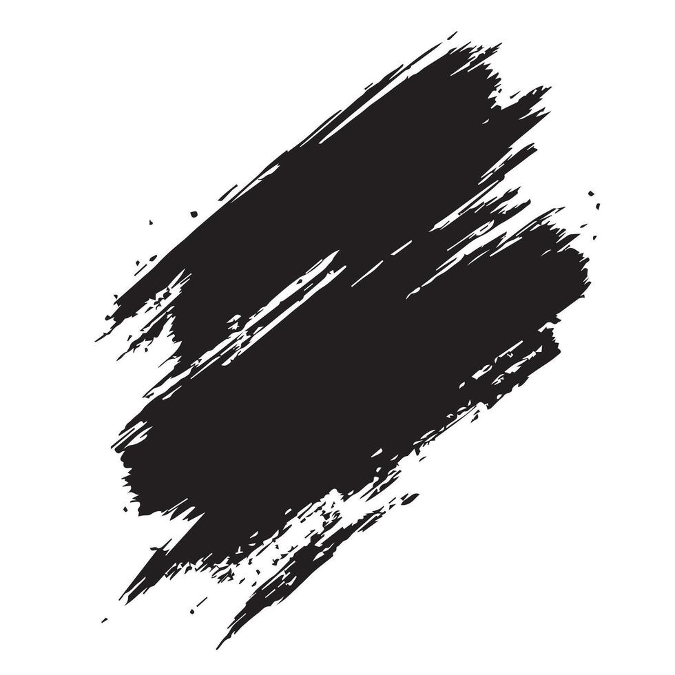 Modern Brush Stroke Designs vector