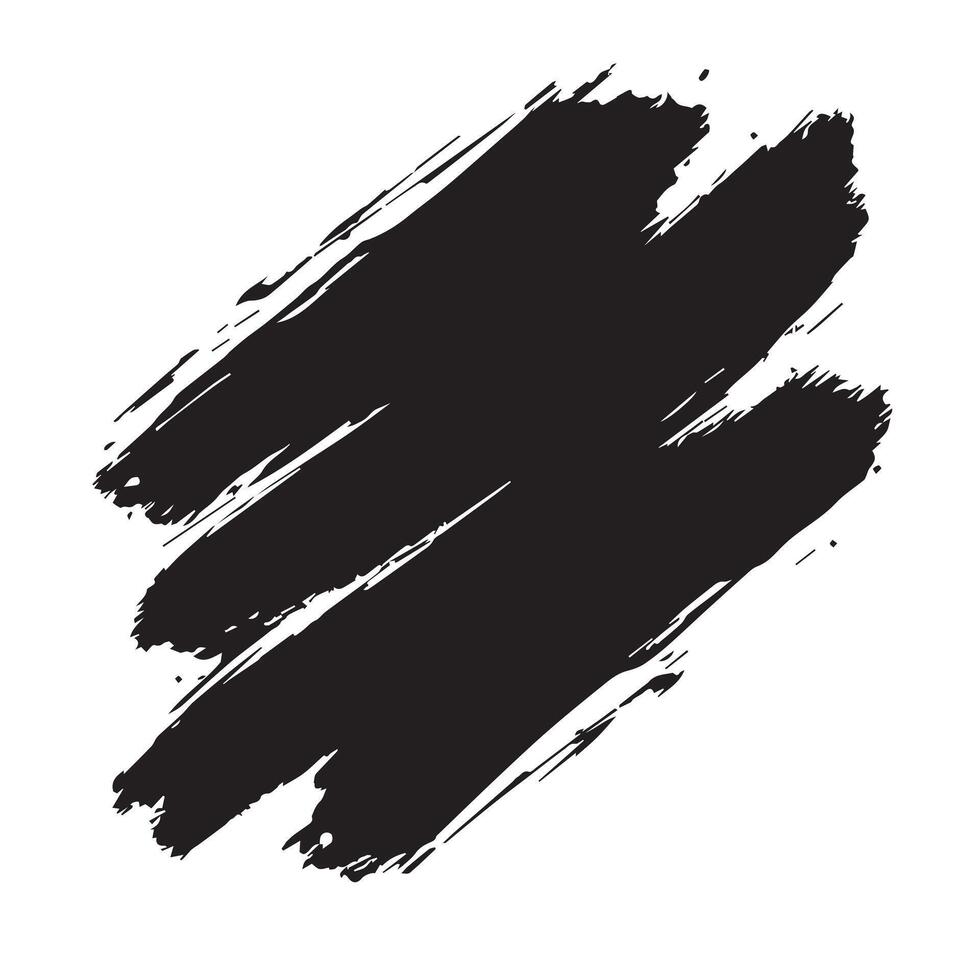 High-Resolution Handmade Brush Strokes vector
