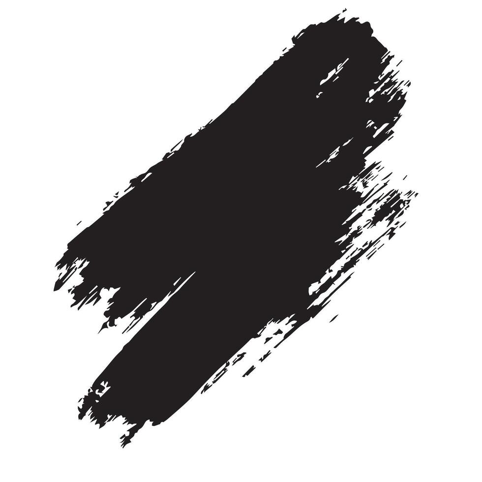 Freeform Brush Stroke Patterns vector