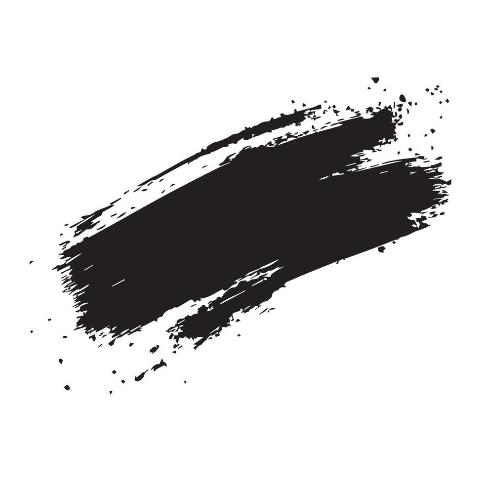 Messy Hand-Painted Brush Textures vector