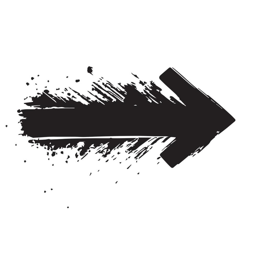 Vintage-Inspired Arrow Sign vector