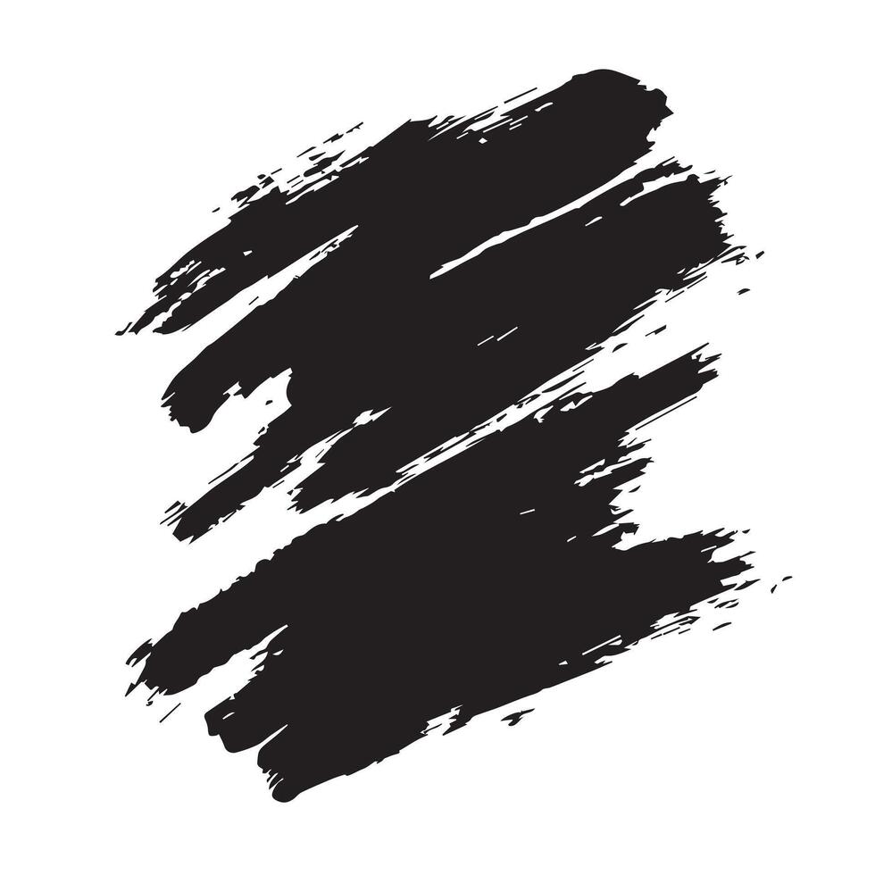 Messy Artistic Brush Strokes vector