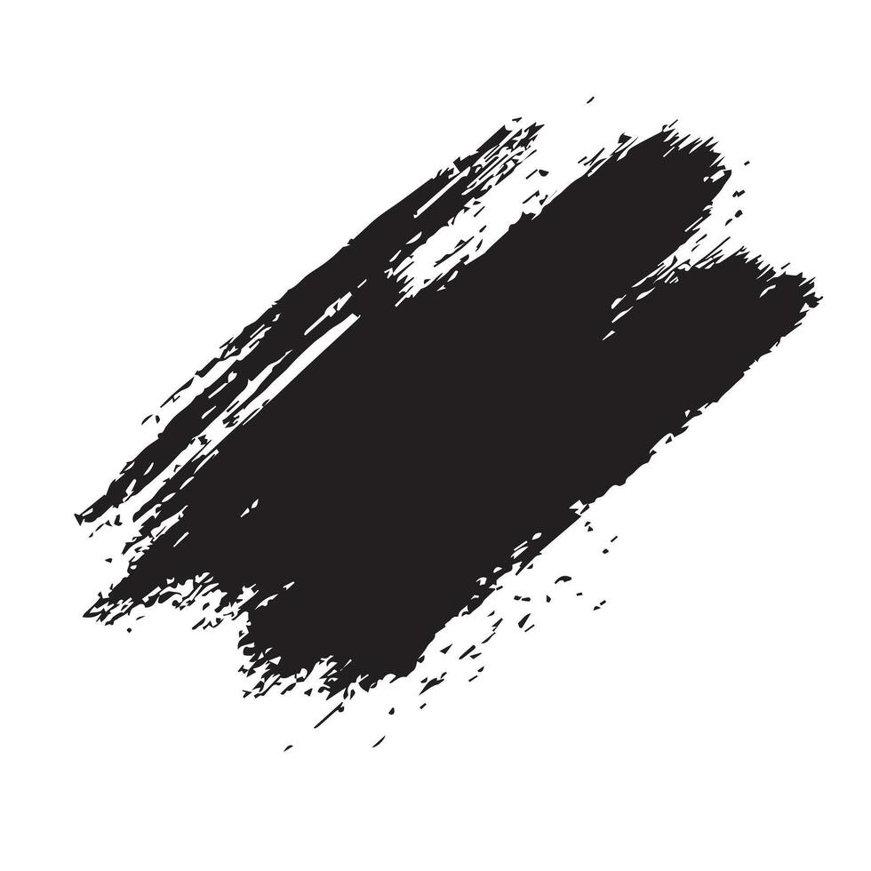Dramatic Ink and Paint Strokes vector