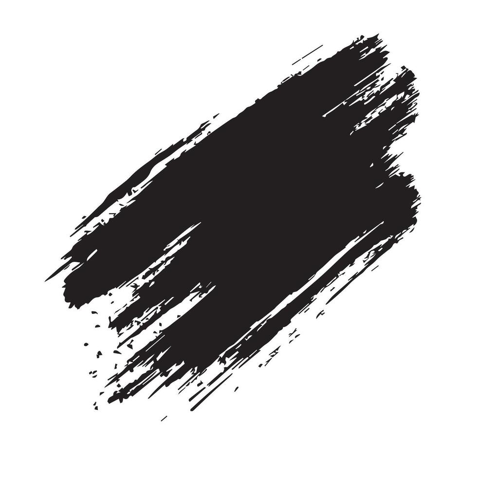 Distressed Brush Stroke Collection vector