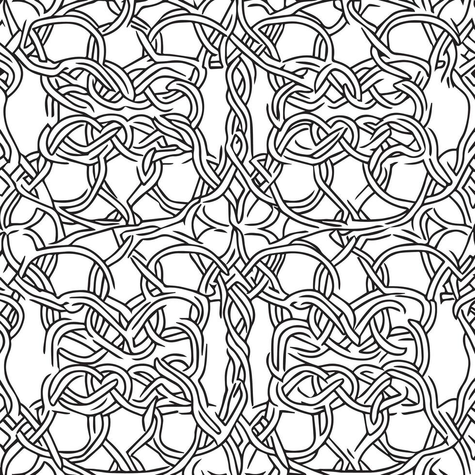 Timeless Gaelic Knot Illustration vector