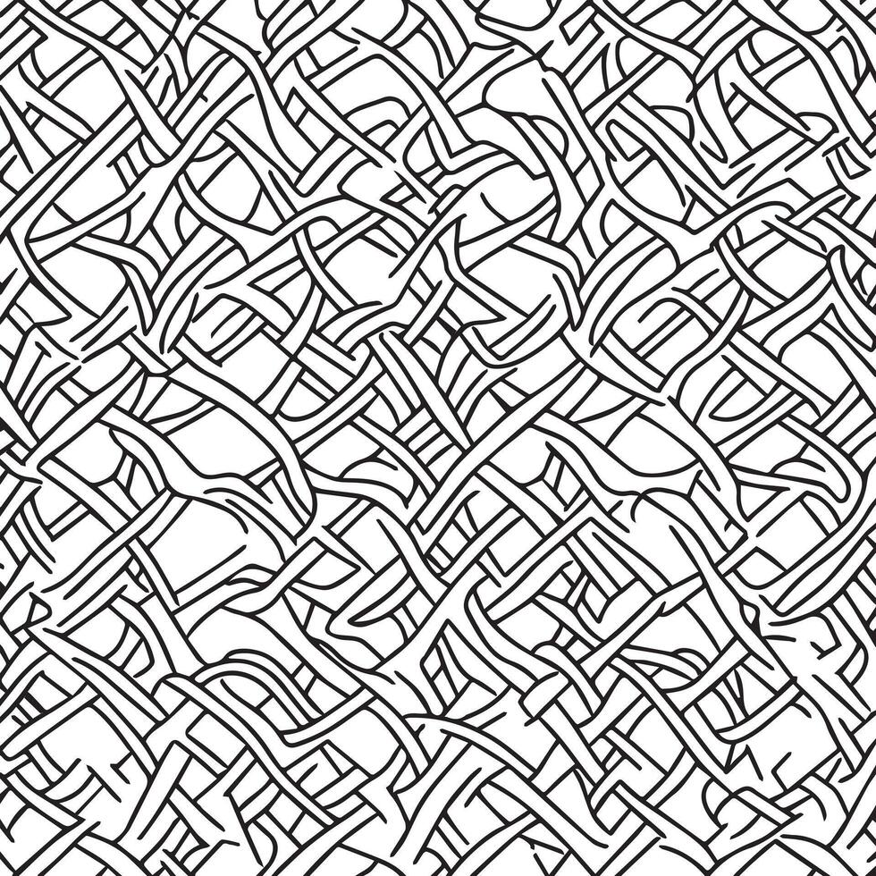 Authentic Irish Knotwork Print vector