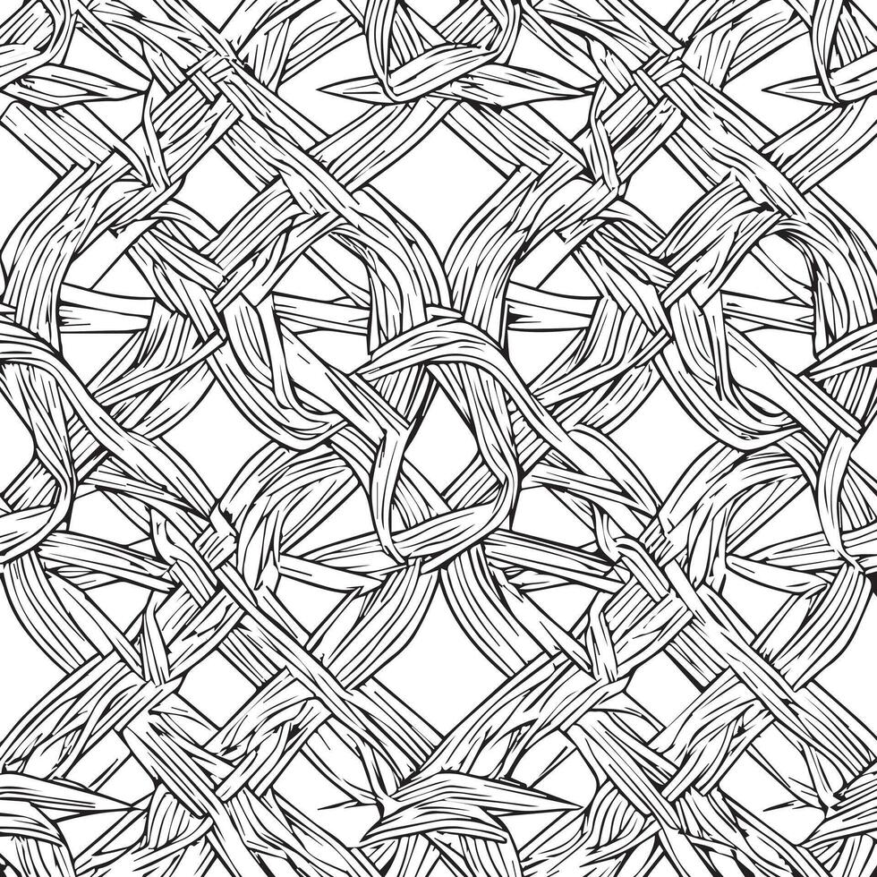Classic Irish Art Knot Pattern vector