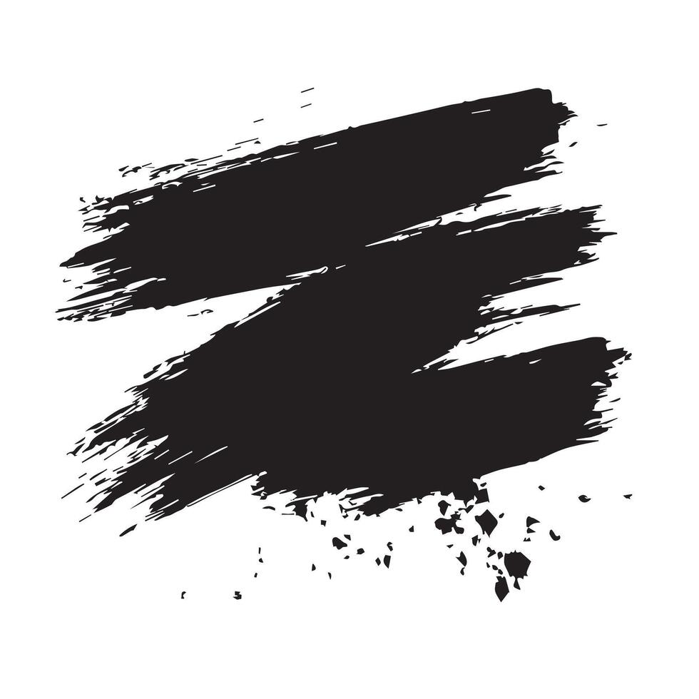 Modern Brush Stroke Illustrations vector