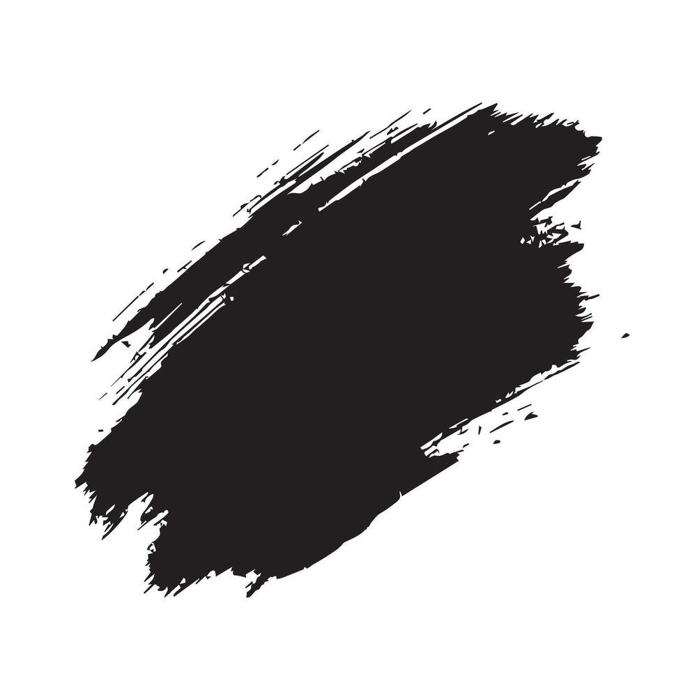 Messy and Wild Brush Strokes vector