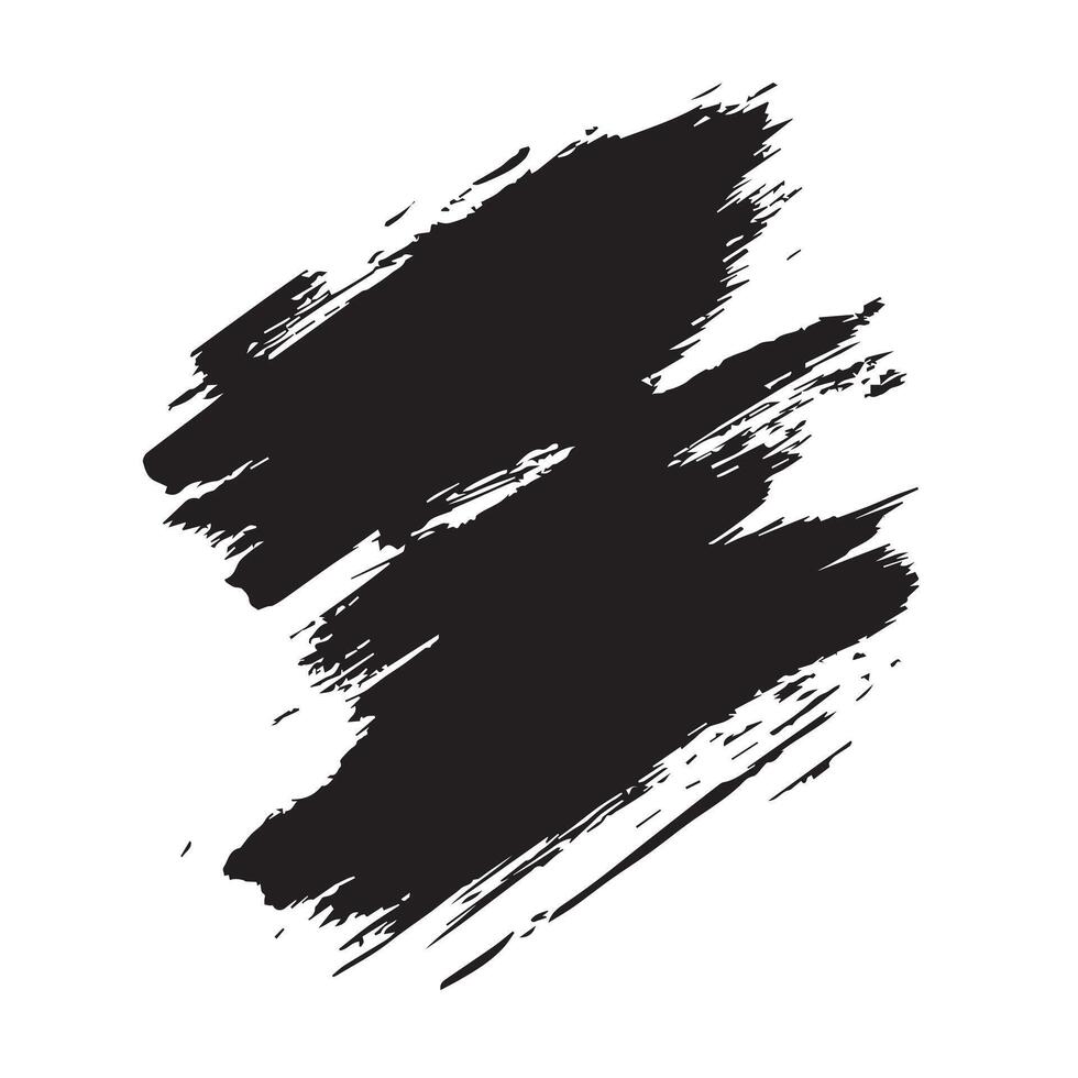 Textured and Detailed Brush Strokes vector
