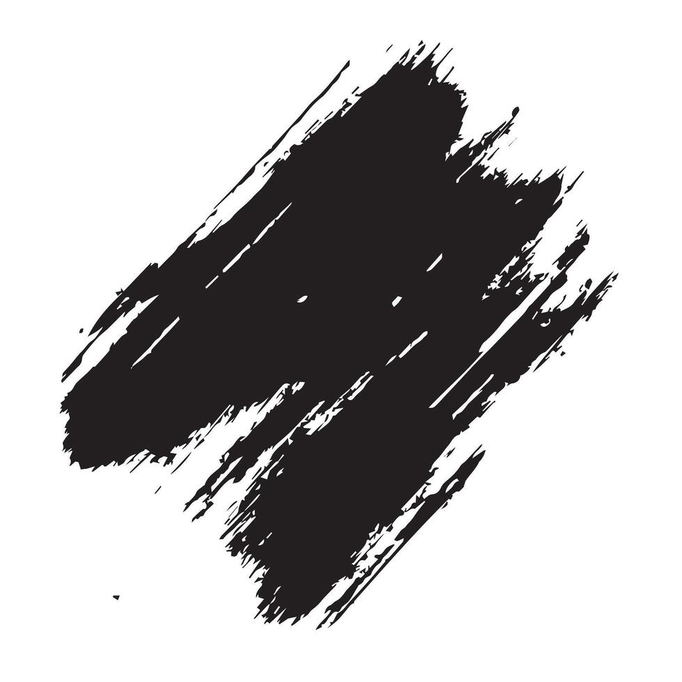 Realistic Brush Stroke Textures vector