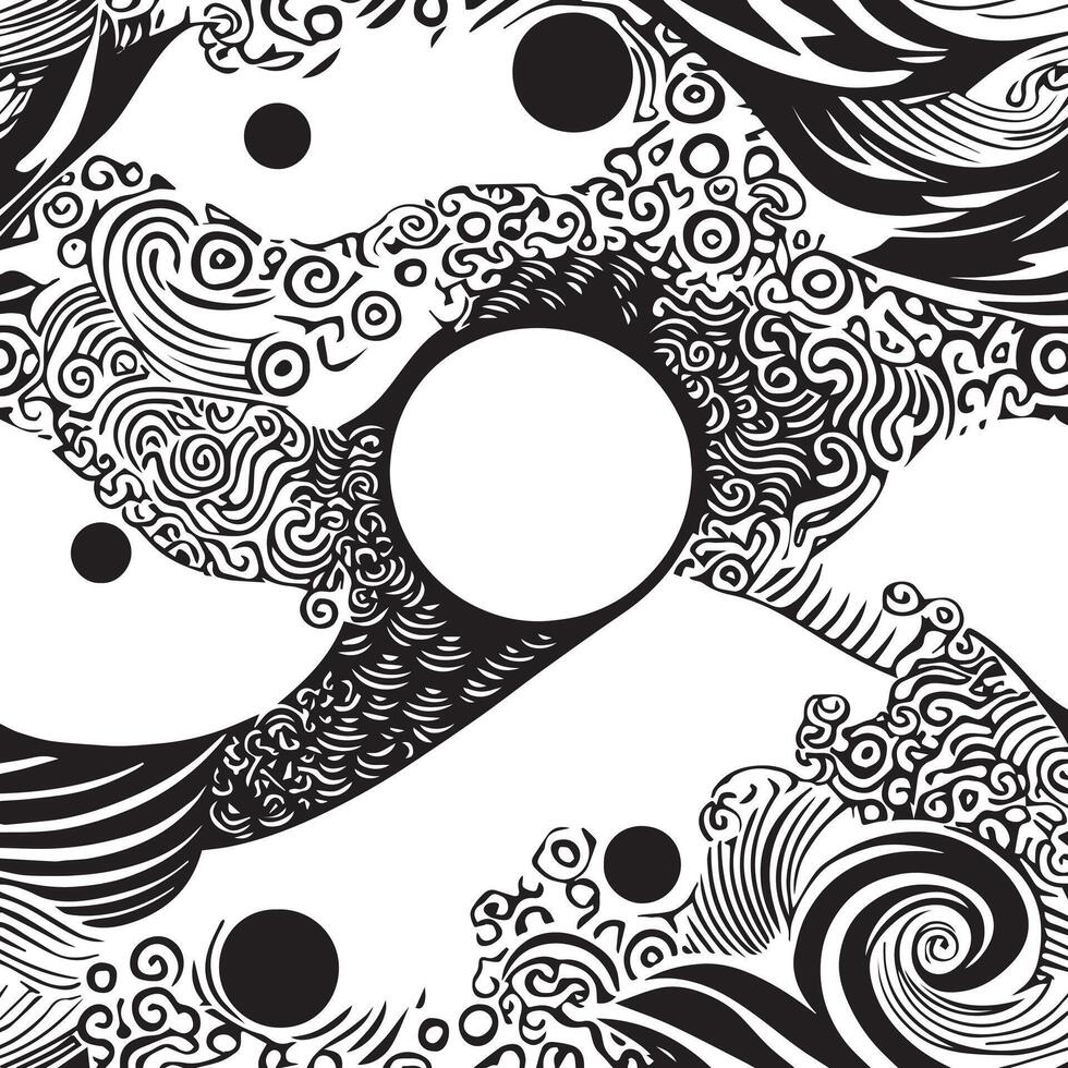 White Background Spiritual Texture vector