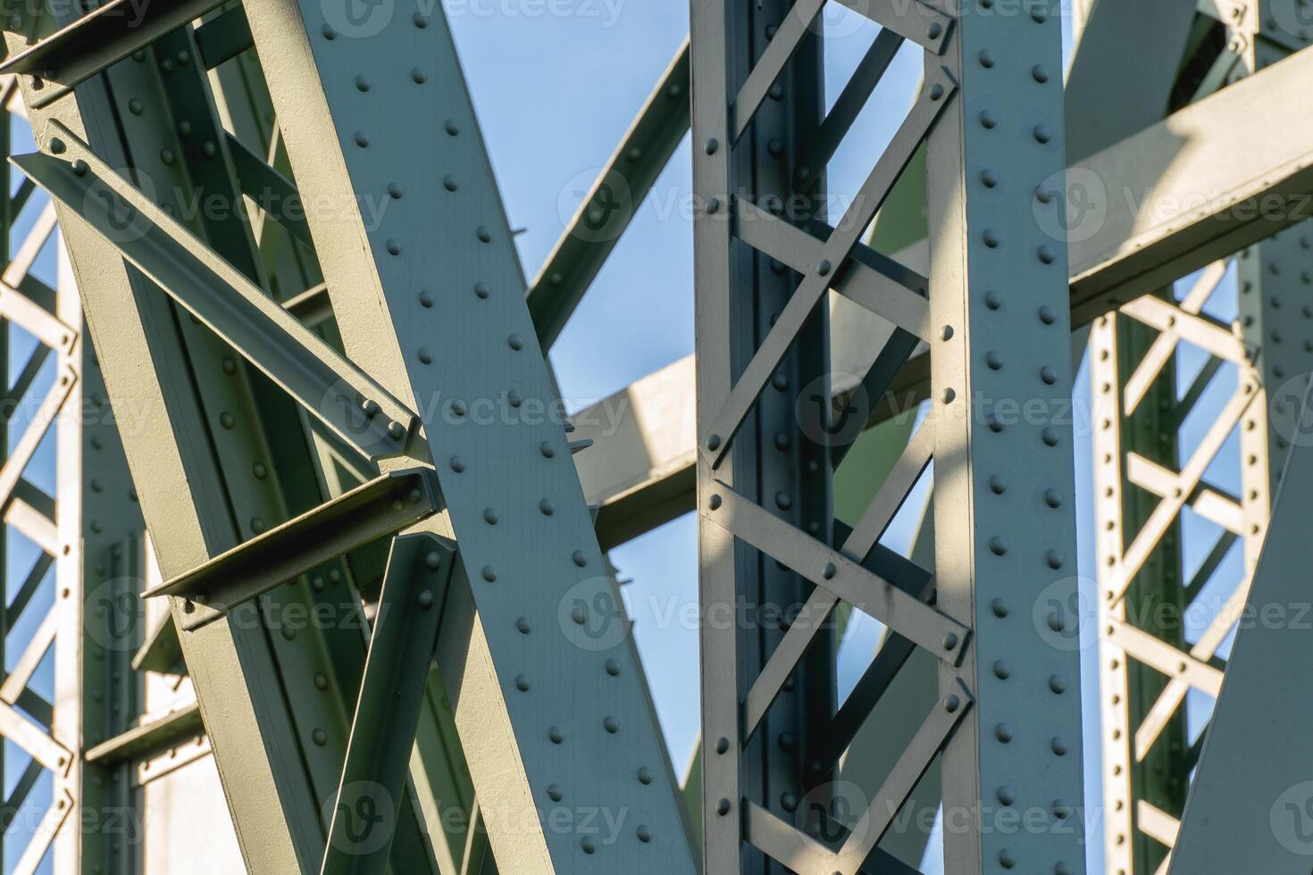 Close up view from the Koningshaven Bridge in Rotterdam. photo