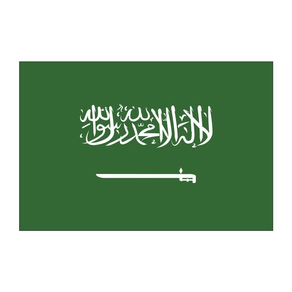 Flag Of Saudi Arabia. vector