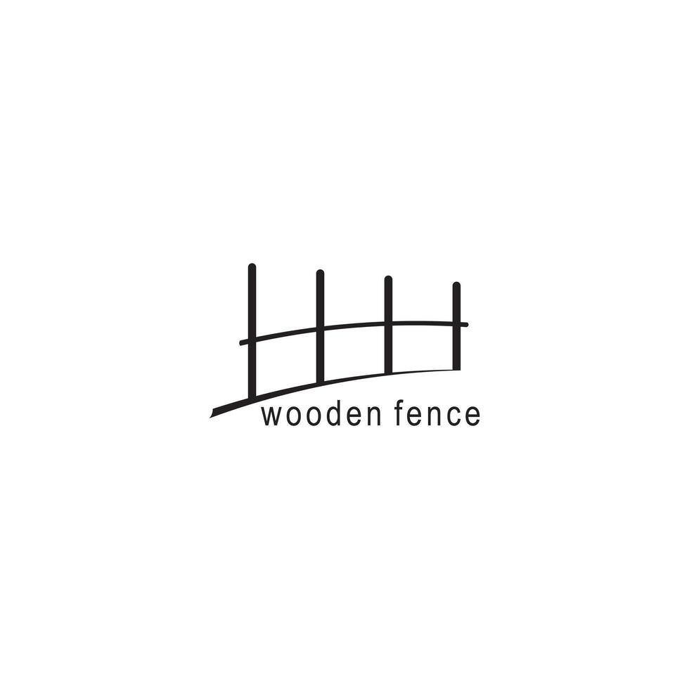 contest entry 5 for design a logo for wooden fence vector