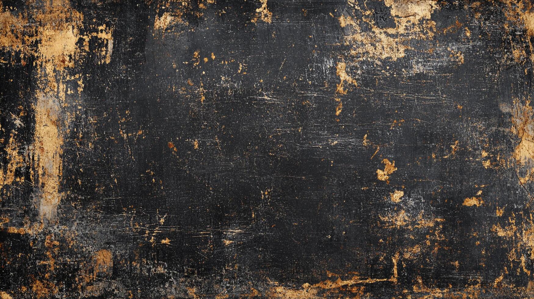 Distressed grunge background with black paint peeling and worn texture creating a raw, aged aesthetic perfect for adding depth and character. photo