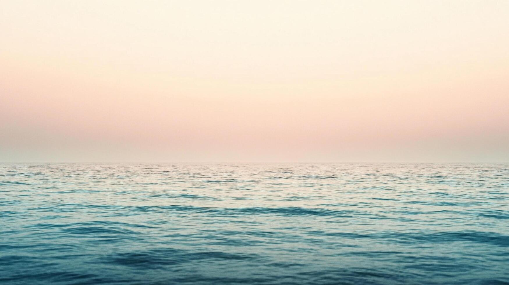 A captivating scene where pastel hues meet gentle waves creates a dreamy atmosphere, inviting viewers to reflect upon nature's beauty and serenity. photo